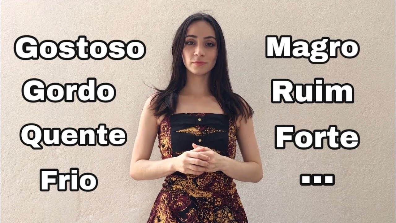 30 Adjetivos em Libras