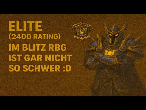 Elite (2400 Rating) im Blitz RBG ist gar nicht so schwer :D