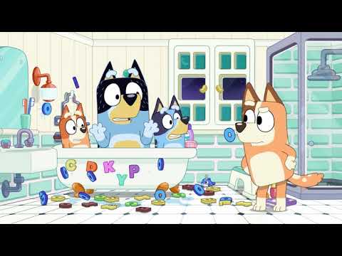 Іграшка для ванни Toomies Shower & Scrub Bluey - фото 1 - id-p2980263381