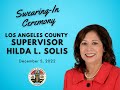 Hilda L. Solis Swearing in Ceremony