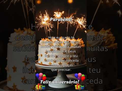 17 De Janeiro 🎀 Uma Mensagem de Aniversário Linda e Emocionante! Para alguém muito especial!