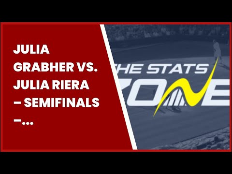 JULIA GRABHER VS. JULIA RIERA – SEMIFINALS – PREVIEW & PREDICTION  2023 GRAND PRIX...