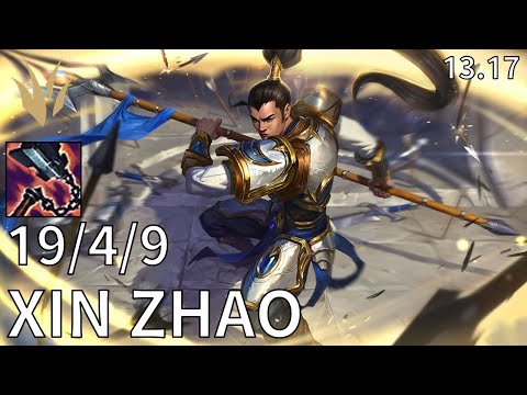 Xin Zhao Jungle vs Shaco - EUW Master | Patch 13.17