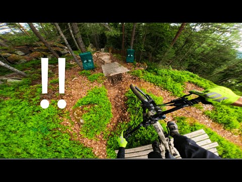 This BLACK JUMP TRAIL is INTENSE! 113 Drammen Bikepark!