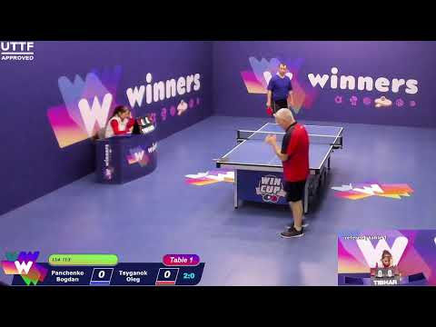WINners CUP table 1  27.11 Panchenko Bogdan - Tsyganok Oleg     15:30