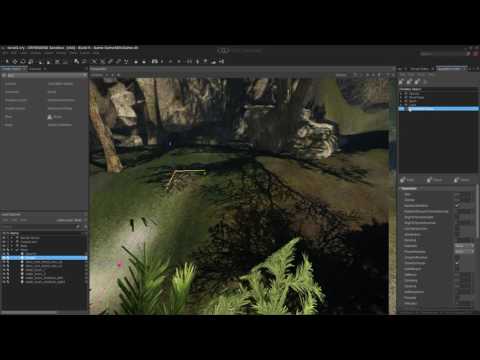Cryengine 5 Tutorial #3 Forest Road & Vegetation Plants