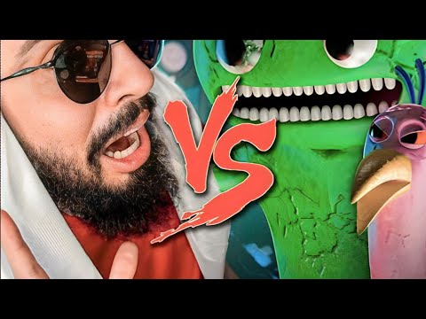 Jumbo Josh e Opila (Garten of Banban) Vs. Mussoumano - Batalha Com Games