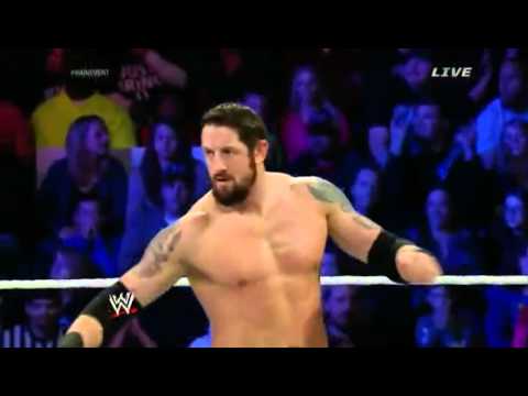 WWE - BNB vs  Sin Cara  - April 15, 2014