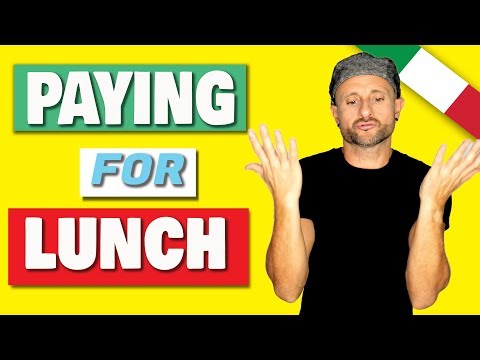 Como oferecer comidas e bebidas em italiano - Frases em italiano para pedidos em restaurantes