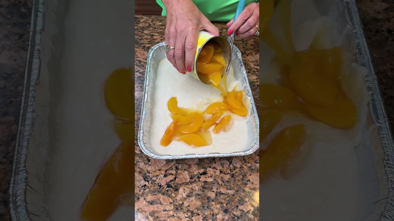 You have to try this Peach Cobbler! #cooking #bakeittillyoumakeit #recipe
