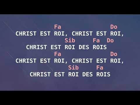 [Paroles] - Christ est Roi - Richard Picotin - accords