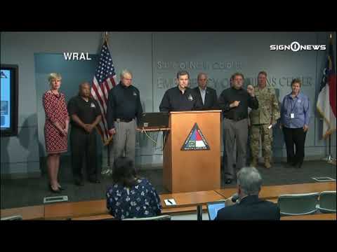 NC Governor update on hurricane Dorian - 9.3.19
