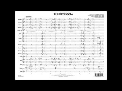 One Note Samba by Antonio Carlos Jobim/arr. Paul Murtha