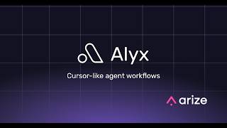 Alyx: Cursor-Like AI Agent for AI Engineering (Short Demo)