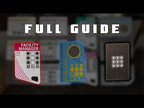 A Full Key Card Guide in SCP:SL