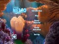 Finding Nemo Disc 1 UK DVD Menu