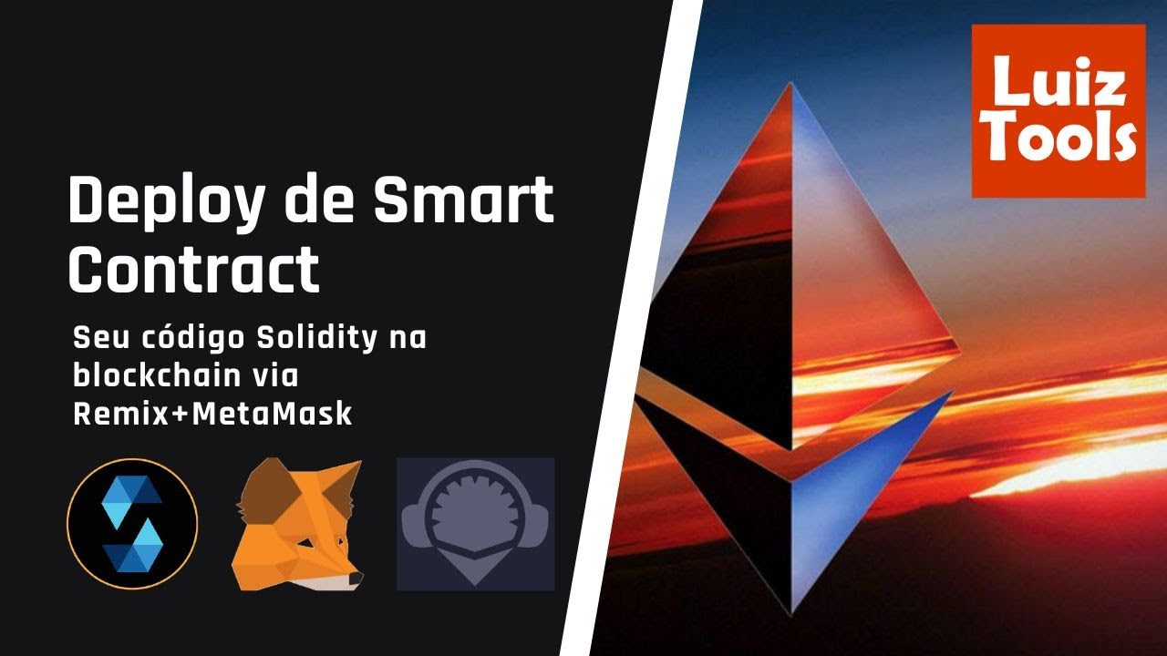 Deploy de Smart Contract Solidity na blockchain com Remix e MetaMask