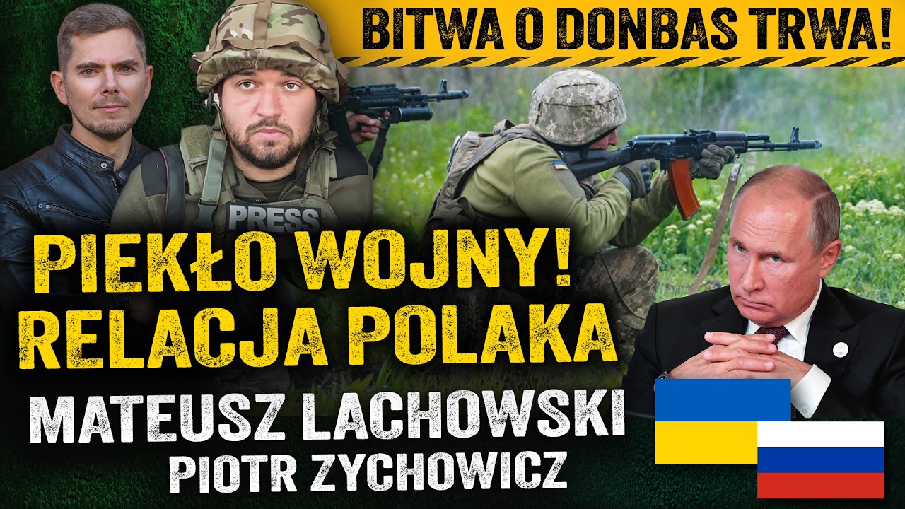 Ataki na cywilów! Kramatorsk: ostatni bastion? Połączenie z Ukrainą — Mateusz Lachowski i Zychowicz