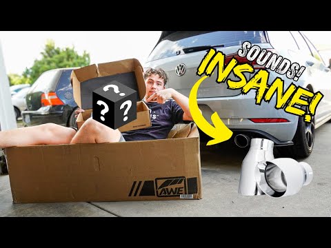 The ULTIMATE Mk7 GTI Exhaust ! AWE Track Exhaust ( SOUNDS INSANE!)