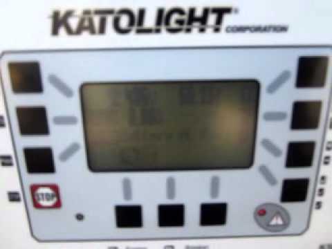KatoLight 40KW Generator, 18HRS, built 2005, 50KVA, 3-phase 480/277V or 120/208V three phase