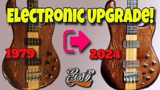 Video thumbnail for 1979 IBANEZ MUSICIAN MC900 saved from the grave! Big upgrade: EAST Electronics, Custom pickups by Hot Wire Bass Custom Shop - Pimpmeister Talk!