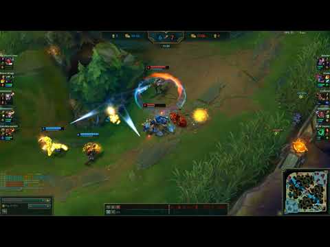 Thresh VS Ezreal (LoL)