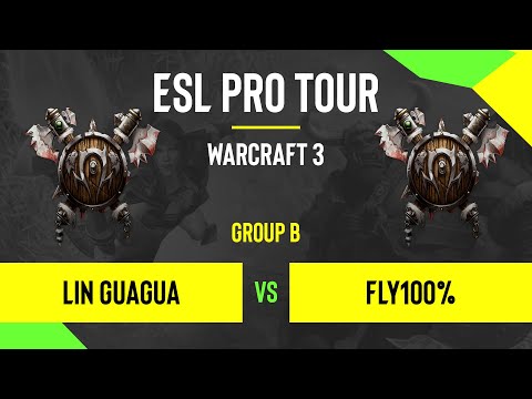 WC3 - Lin Guagua vs. Fly100% - DreamHack Warcraft 3 Open: Fall 2020 - Group B - ASIA
