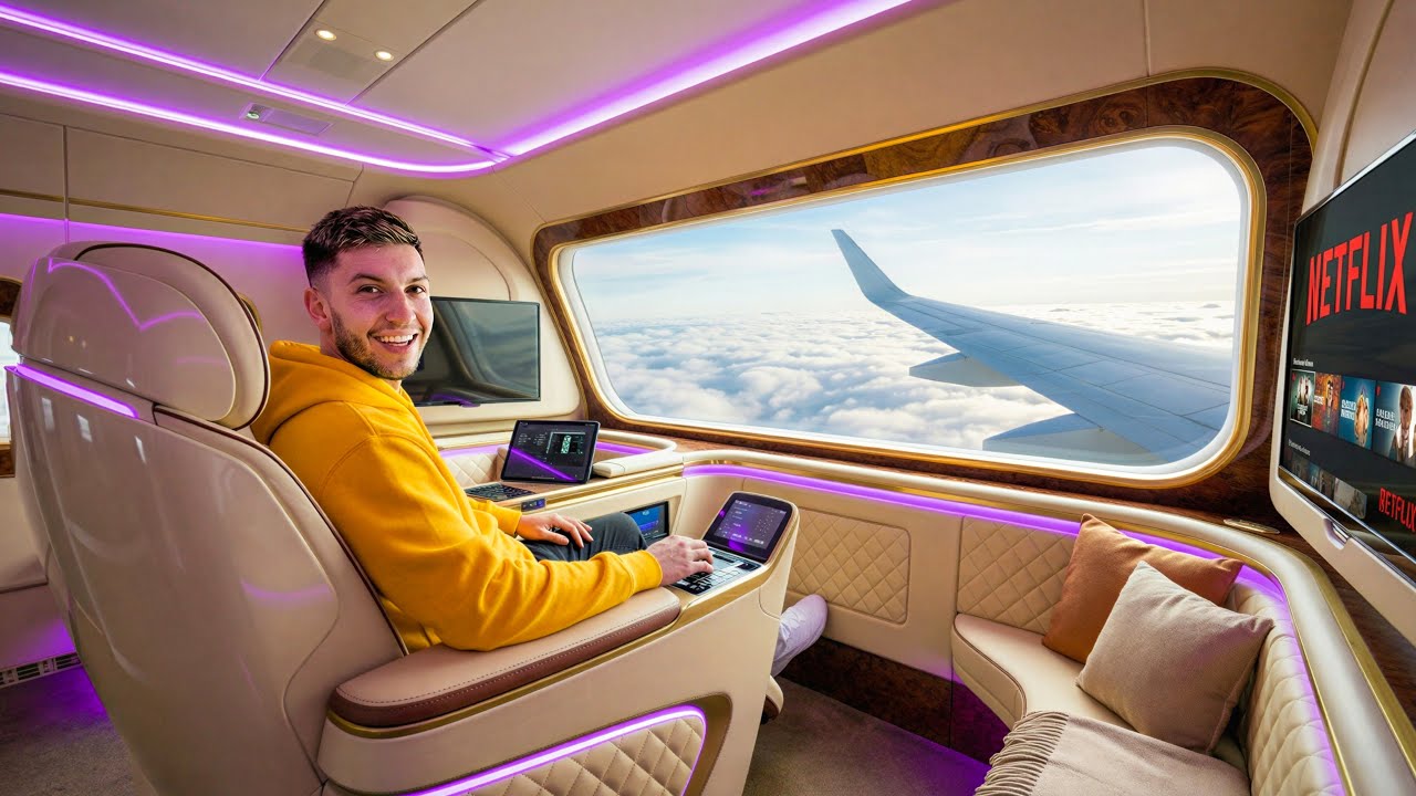 I Tried The World's Most Expensive Airplane Seats!