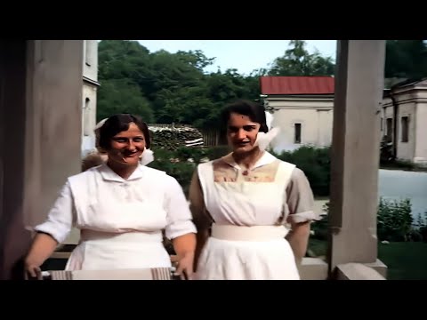 Soviet Russia 1930s in color [60fps, Remastered] w/sound design added