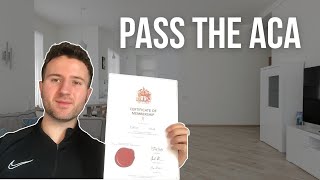 I Finished the ACA Exams, Here’s my Best Advice.