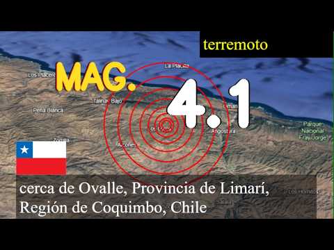 😱🚨  Terremoto cerca de Ovalle, Provincia de Limarí, Región de Coquimbo, Chile actualizaciones en viv