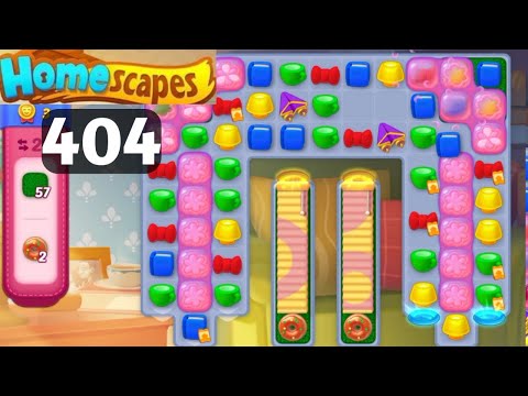 Homescapes level 404 super hard ।। No Booster ।। Grand Changer 🌄🗼