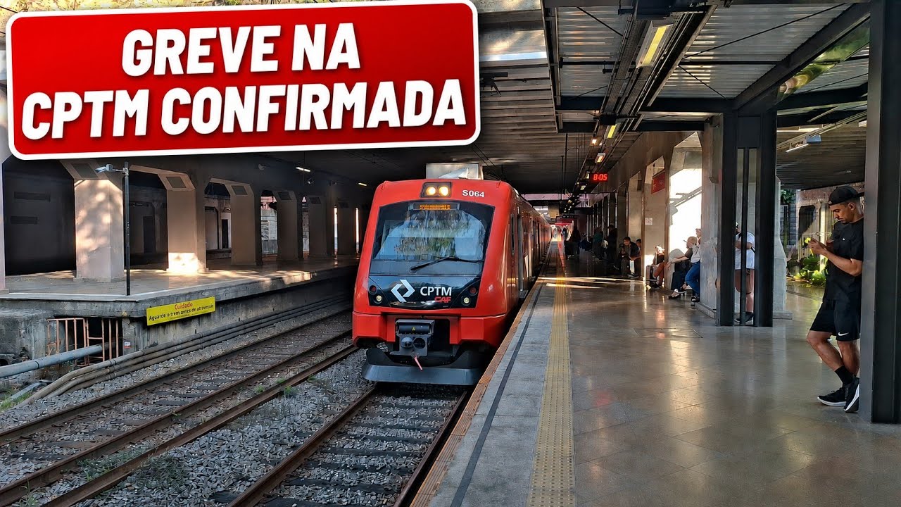 GREVE APROVADA NAS LINHAS 11-CORAL, 12-SAFIRA E 13-JADE DA CPTM