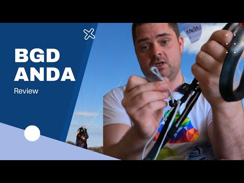 Paragliding review i got my hands on the BGD ANDA 🪂🇬🇧