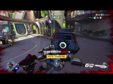 Overwatch MP July 16, 2016 pt12 - Shocked By Simian Lightning!