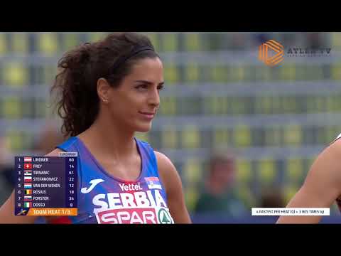 Milana Tirnanić - 11,57s q | EP 2022, kvavlifikacije 100m