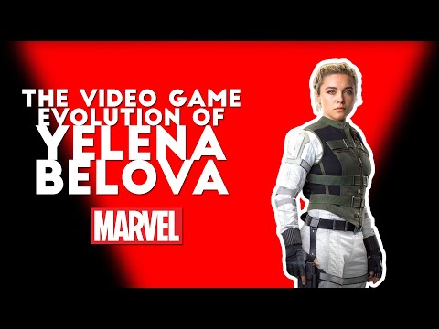 The Evolution of YELENA BELOVA in Video Games (2009 - 2022)