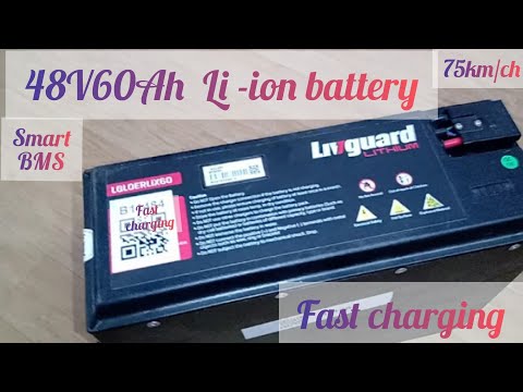 Livguard Lithium Battery 48V60 Ah  for 3W, and Swapping