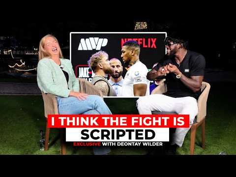 Deontay Wilder gives his HONEST take on AJ vs Jake Paul heavyweight fight