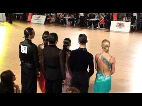 Latvia Open 2011 Youth Latin prize presentation