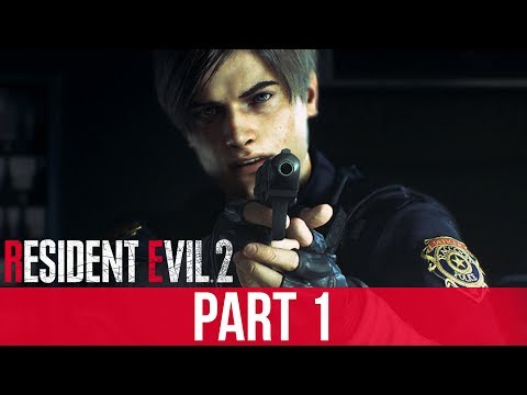 RESIDENT EVIL 2 REMAKE Gameplay Walkthrough Part 1 - INTRO (Full Game) Leon Campaign