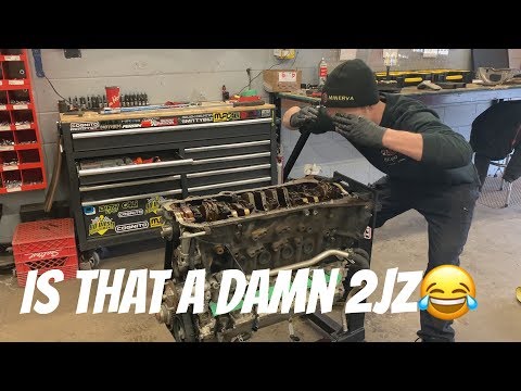 2JZ LOWER END TEARDOWN