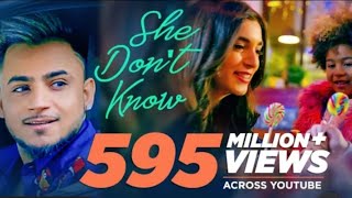 She Don&#39;t Know: Millind Gaba Song | Shabby | New Hindi Song 2019 | Latest Hindi Songs