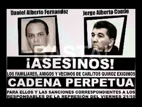 Justicia por Carlitos Quiroz