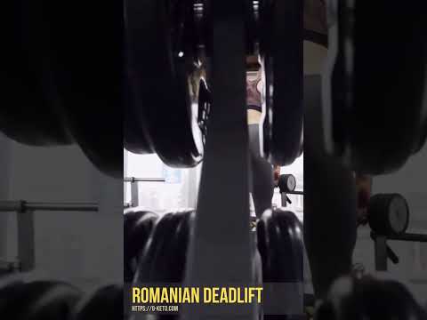 Romanian deadlift. Description and technique