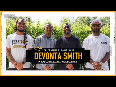 Philadelphia's DeVonta Smith Humble Roots, Alabama, Henry Ruggs, Jalen Hurts, Eagles SB? | The Pivot