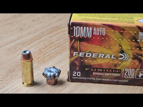 A Handgun Round For DEER? Federal Fusion 200gr 10mm. Is This The BEST ONE YET?