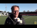 Voorbeschouwen met Henk de Jong op SC Cambuur - N.E.C.
