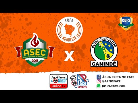 🔴AO VIVO - Quartas de Finais da Copa Nordeste de Futsal 2021- ASEC - PE x Agrovila Canindé - SE