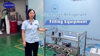 Vacuum, Fill & Auto-Stop: Complete Refrigerant Solution #refrigerantfilling #hvacr #vacuumandfill
